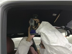 測(cè)試汽車(chē)頂棚